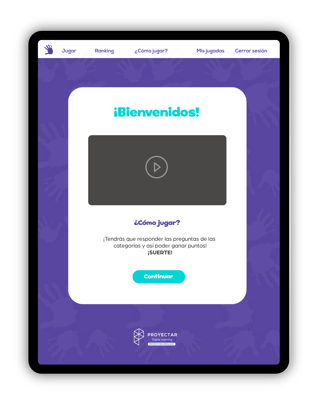 Creciendo en igualdad mock up